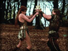 Arnold Schwarzenegger & Brigitte Nielsen in the movie "Red Sonja"