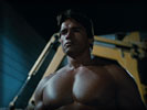 Arnold Schwarzenegger in the movie "The Terminator"