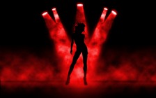 Dancing Girl, Silhouette