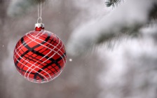 Red Christmas Bauble