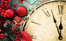 New Year Clock