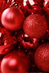 Red Christmas Baubles