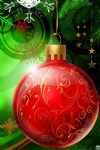 Red Christmas Bauble