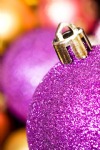 Purple Christmas Bauble