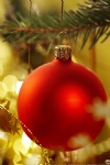 Red Christmas Bauble