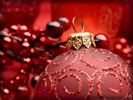 Red Christmas Bauble