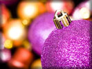 Purple Christmas Bauble