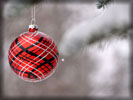 Red Christmas Bauble