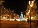 Christmas Lights on the Street