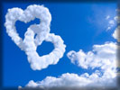 Valentine's Day, Heart Shaped Clouds, Sky