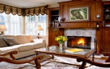 Interior Design: Living Room, Fireplace