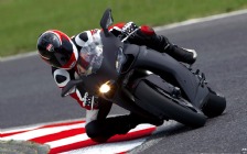 2011 Ducati 848 Evo Dark Stealth on the Track