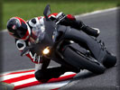 2011 Ducati 848 Evo Dark Stealth on the Track