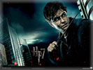 Daniel Radcliffe as Harry Potter in the Deathly Hallows