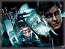 Daniel Radcliffe as Harry Potter in the Deathly Hallows