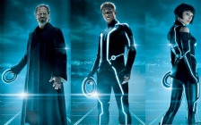 Tron: Legacy: Kevin Flynn with Sam Flynn & Quorra