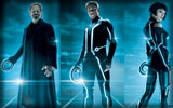 Tron: Legacy: Kevin Flynn with Sam Flynn & Quorra