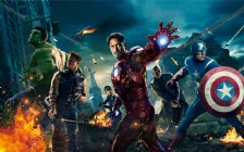 The Avengers: Hulk, Hawkeye, Iron Man, Nick Fury, Captain America