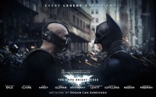 The Dark Knight Rises: Tom Hardy as Bane vs Christian Bale as Batman