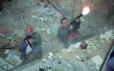 A Good Day to Die Hard: Bruce Willis as John McClane and Jai Courtney as Jack