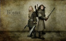 The Hobbit: Aidan Turner as Kili & Dean O'Gorman as Fili