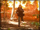 The Hunger Games: Jennifer Lawrence as Katniss Everdeen Running