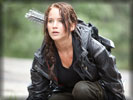 The Hunger Games: Jennifer Lawrence as Katniss Everdeen