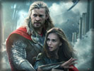 Thor: The Dark World, Chris Hemsworth & Natalie Portman