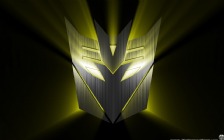 Transformers 3, Decepticons Logo, Yellow Theme