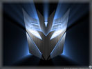 Transformers 3, Decepticons Logo, Blue Theme