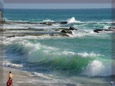 Beach and Sea, Waves