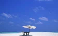 Beach And Sea, White Sand