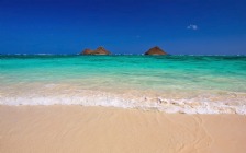 Mokulua Islands, Lanikai Beach, Hawaii