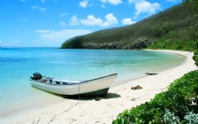 Beach and Sea, Maldives, Boat, White Sand