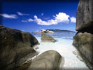 Beach and Sea, Coco Island, Seychelles