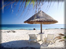 Beach And Sea, White Sand, Chair, Hut