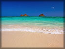 Mokulua Islands, Lanikai Beach, Hawaii