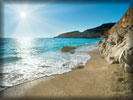 Beach and Sea, Rocks, Sunlight