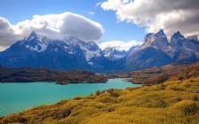 Mountains, Lake