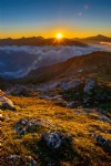 Arkhyz, Mountains, Sunset, Karachay–Cherkessia, North Caucasus, Russia