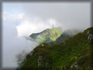 Mountains, Clouds, Krasnaya Polyana, Sochi, Russia