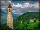 Ozig, Mountains, Ingushetia, North Caucasus, Russia