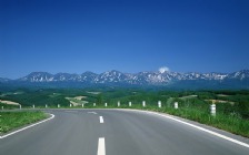 Road, Mountains