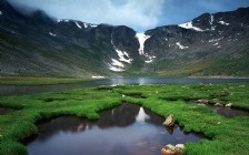 Lake, Mountains