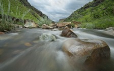 Water, Stones, Mountain River