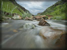 Water, Stones, Mountain River