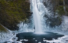 Frozen Waterfall