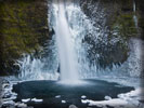 Frozen Waterfall