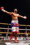 David Haye knocking down Monte Barrett