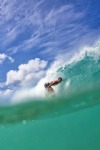 Windsurfing, Waves, Sky, Guy